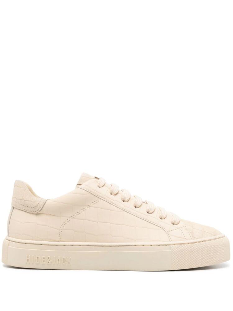 Hide&Jack Essence leather sneakers - Neutrals Cover