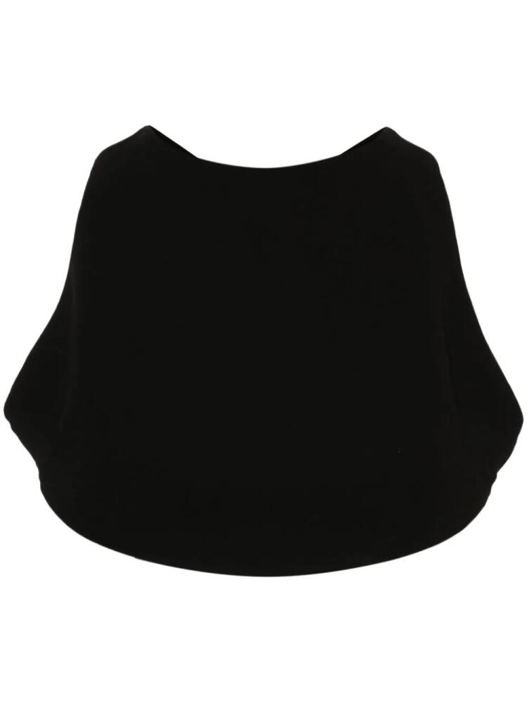 Gauchère sleeveless crop top - Black Cover