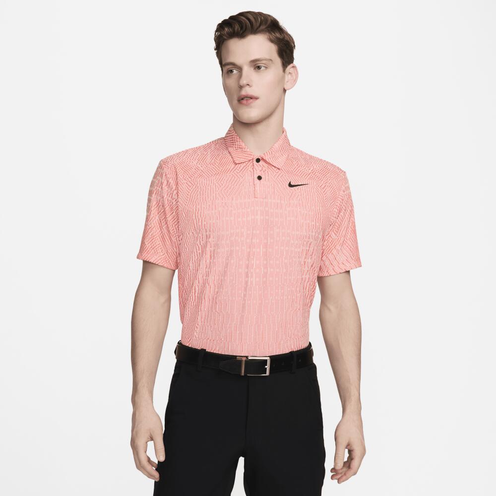 Nike Men's Tour Dri-FIT ADV Golf Polo in Brown Cover