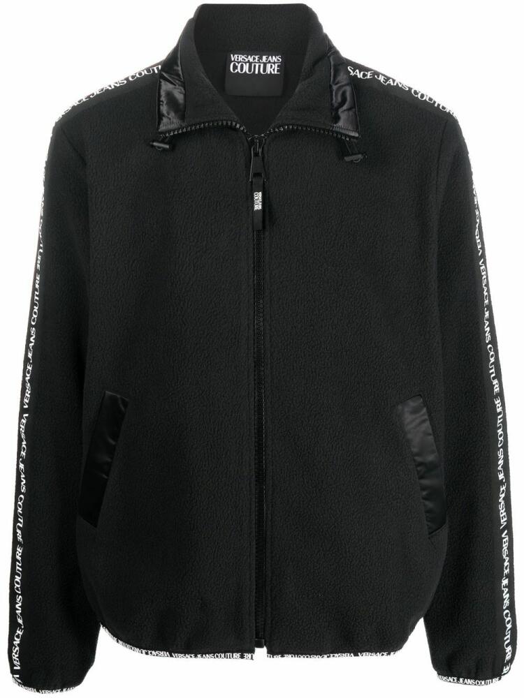 Versace Jeans Couture logo-print track jacket - Black Cover