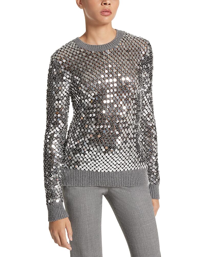 Michael Kors Collection Cashmere Blend Sequin Sweater Cover