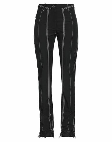 Masnada Woman Pants Black Cotton Cover