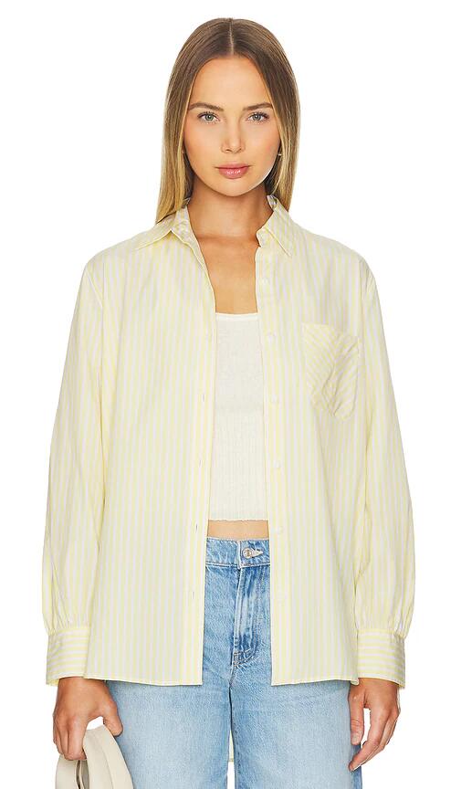 Rag & Bone Maxine Shirt in Yellow Cover