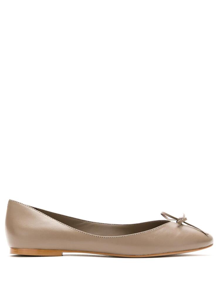 Sarah Chofakian Pila leather ballerinas - Brown Cover