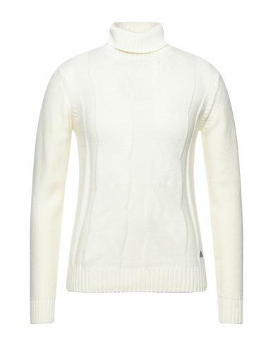 Yes Zee By Essenza Man Turtleneck Ivory Acrylic, Wool Cover