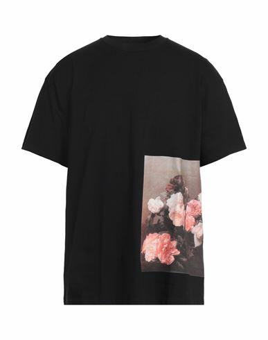 Raf Simons Man T-shirt Black Cotton Cover