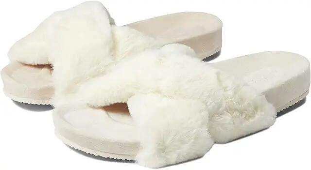 Polo Ralph Lauren Elenore Crossband Slide (Cream) Women's Shoes Cover