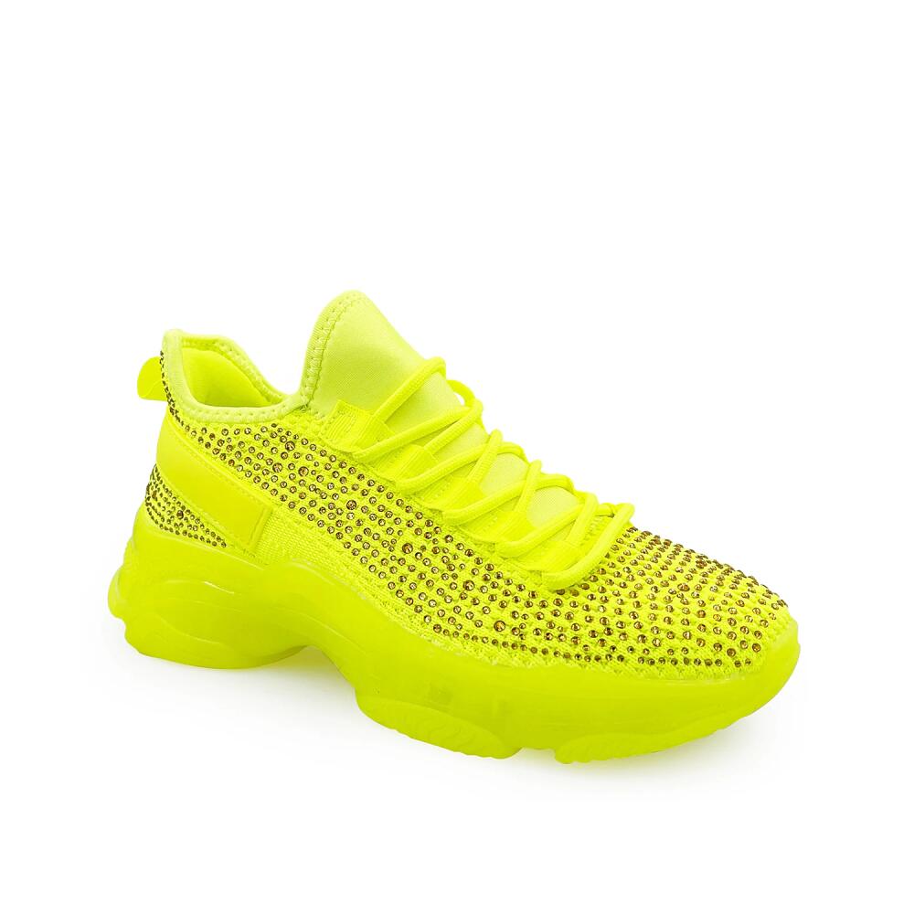 BERNESS Freya Sneaker | Women's | Neon Yellow Cover