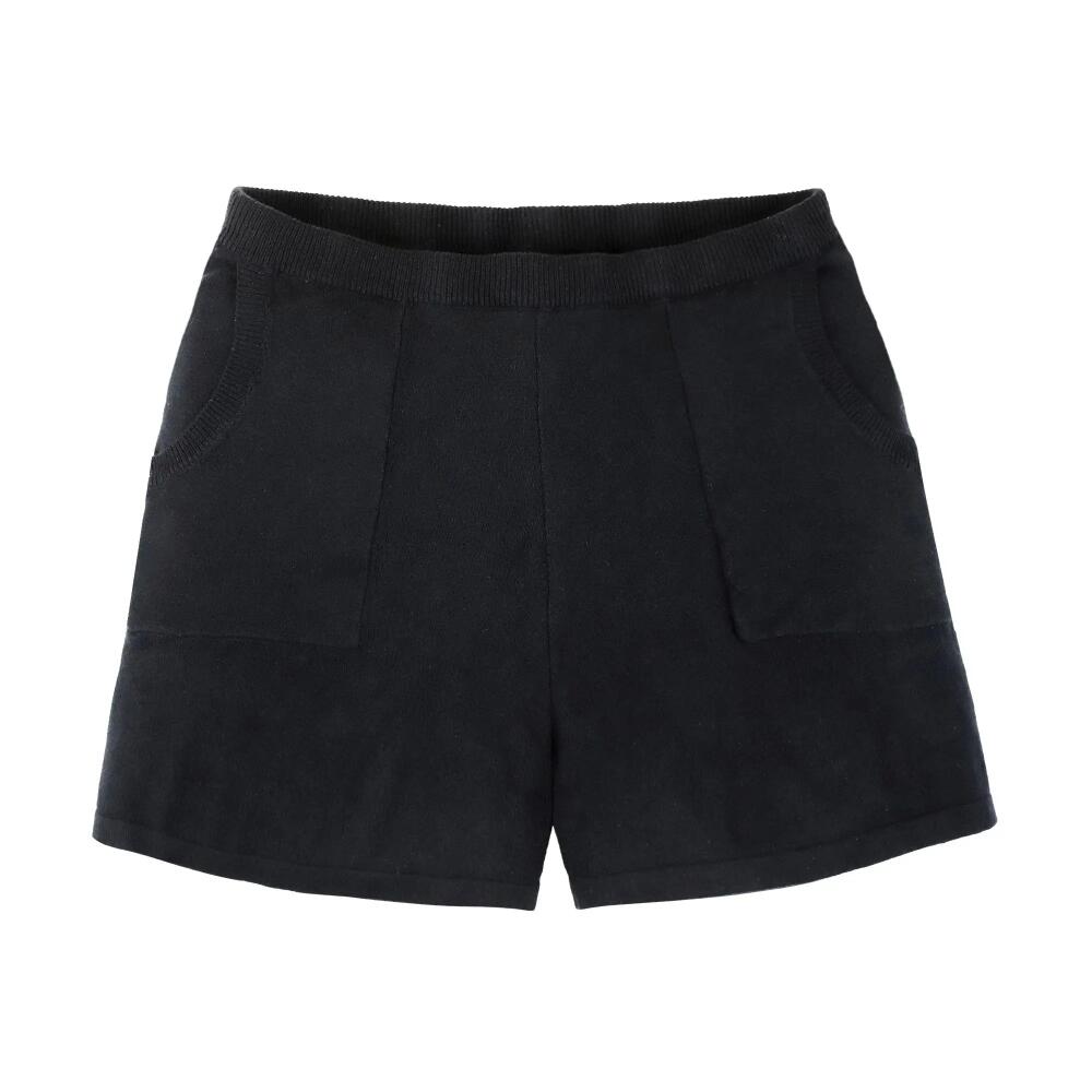 Hope & Henry Womens' Sweater Short in Black Cover