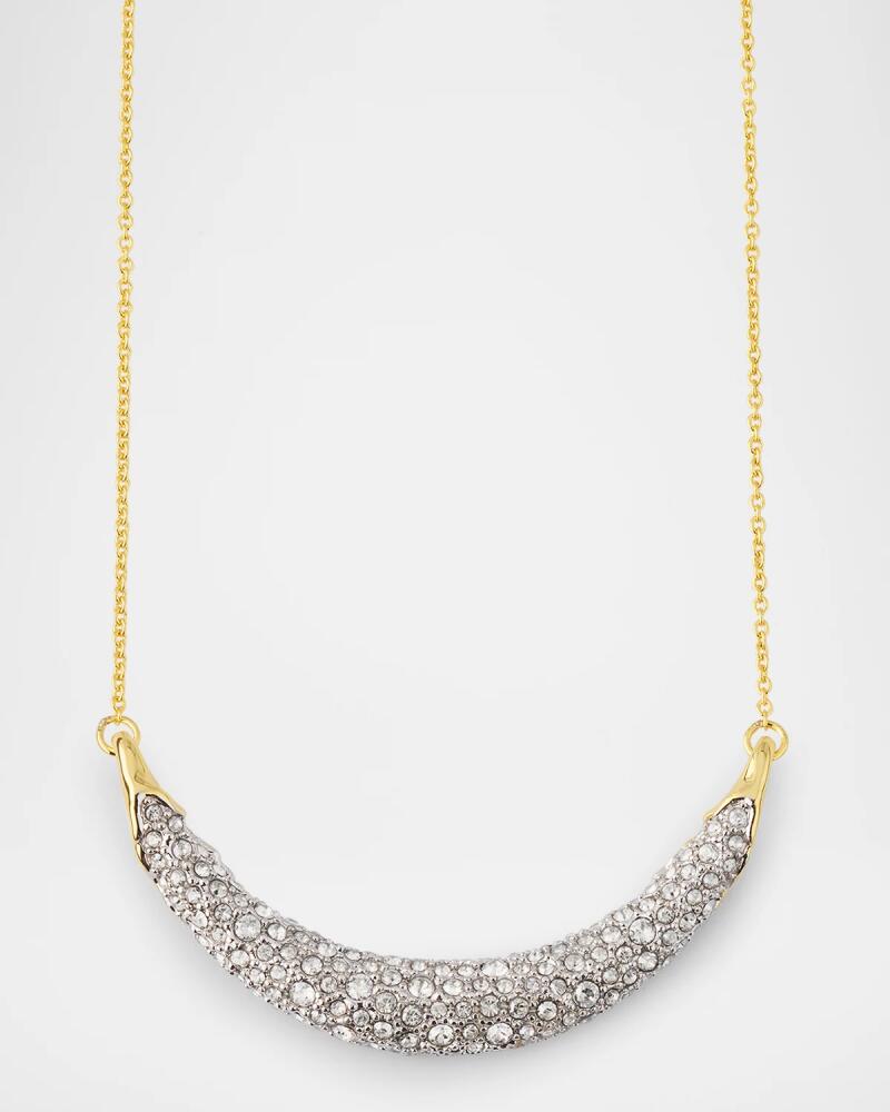 Alexis Bittar Solanales Crystal Crescent Necklace Cover