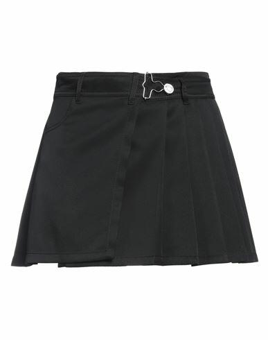 Moschino Jeans Woman Shorts & Bermuda Shorts Black Acetate, Silk Cover