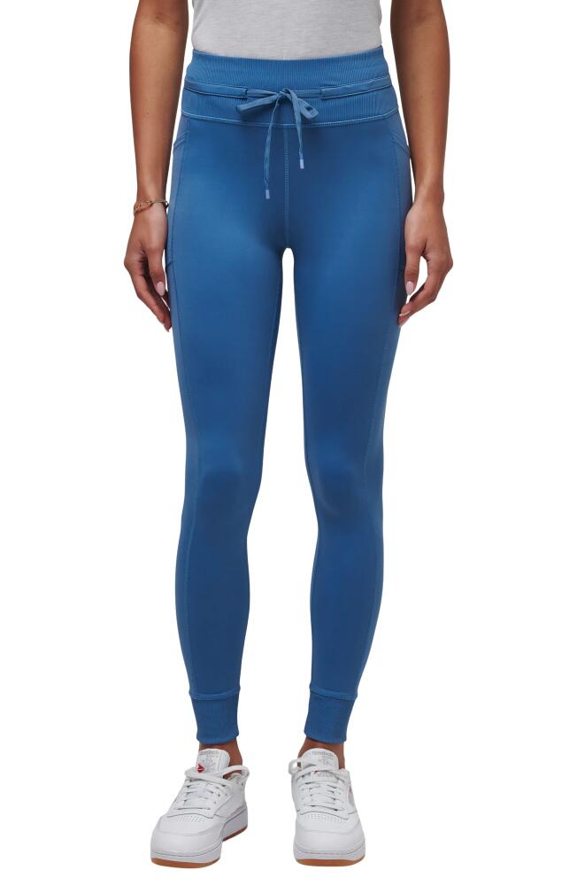 TravisMathew Moveknit Leggings in Moonlight Blue Cover