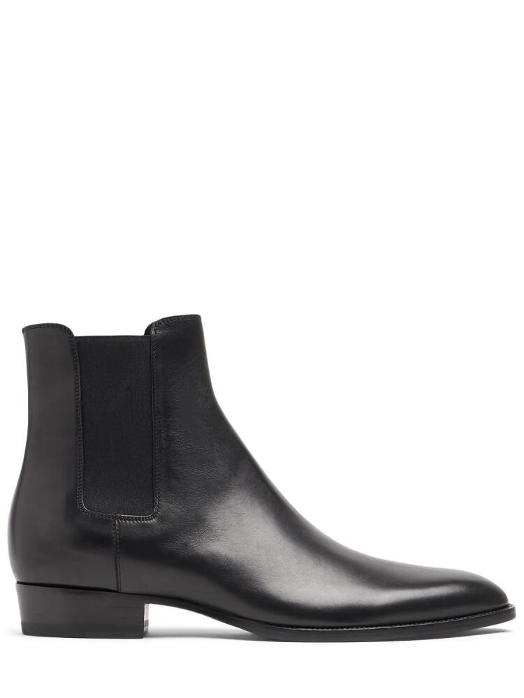 SAINT LAURENT Wyatt 30 Chelsea Boots Cover