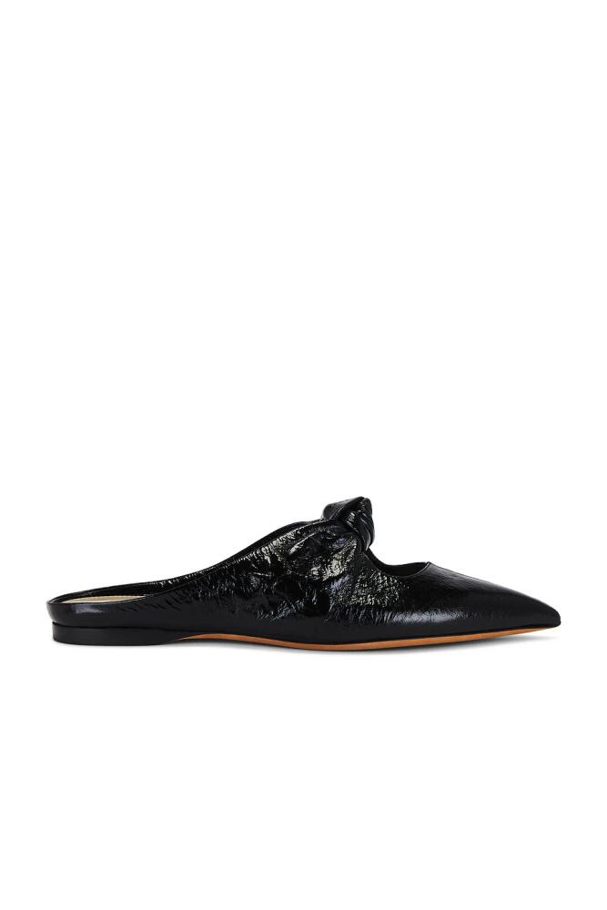 KHAITE Rowan Flat Mule in Black Cover