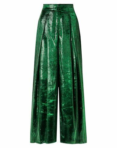 Patbo Woman Pants Emerald green Polyester Cover