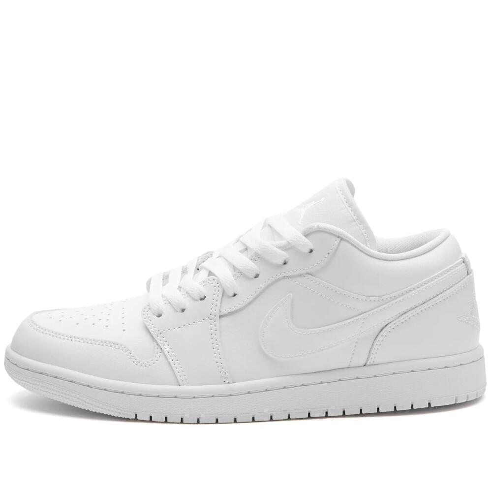 Air Jordan Women's 1 Low W Sneakers in White Cover