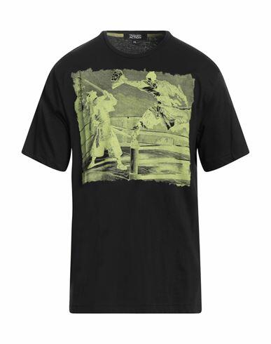 Trussardi Action Man T-shirt Black Cotton Cover