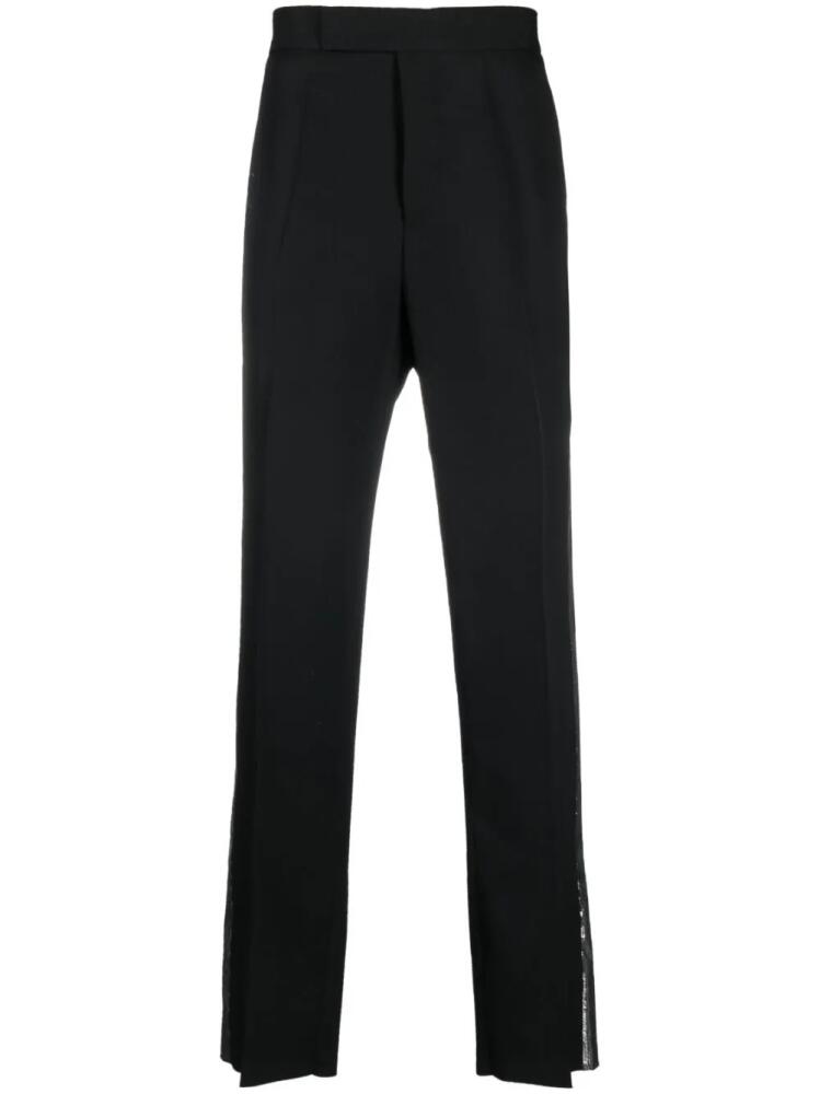 SAPIO straight-leg tailored trousers - Black Cover