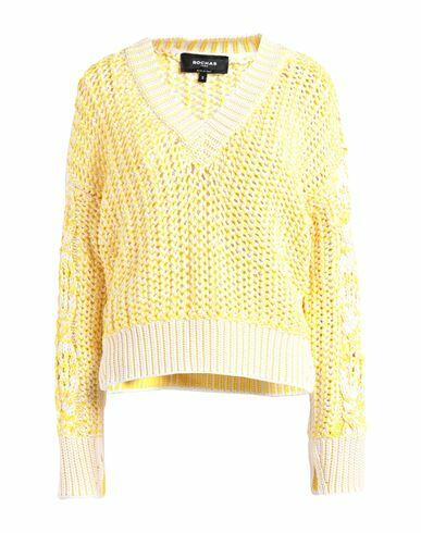 Rochas Woman Sweater Yellow Polyamide Cover