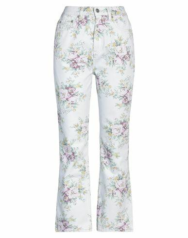 Ganni Woman Jeans Sky blue Organic cotton, Cotton Cover