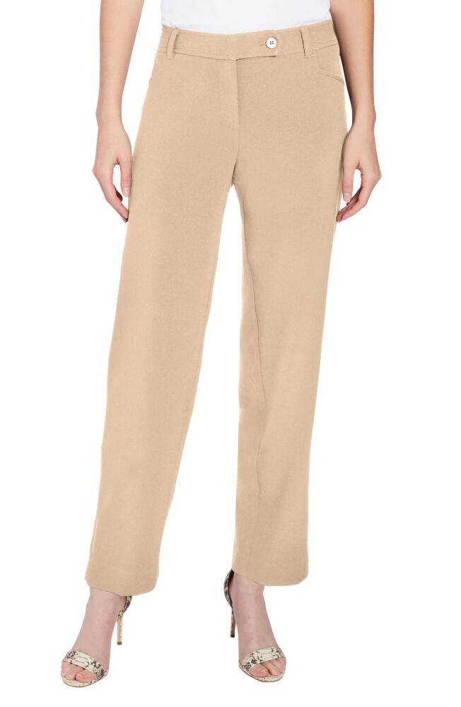 Jones New York Straight Leg Pants in Praline Cover