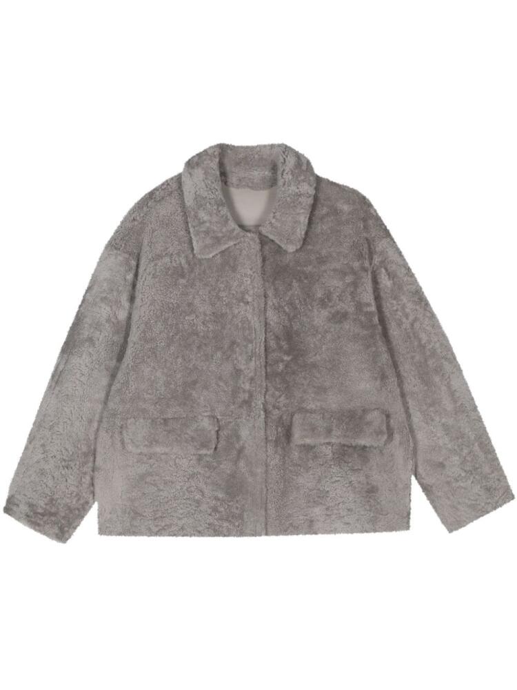 Desa 1972 reversible shearling jacket - Grey Cover