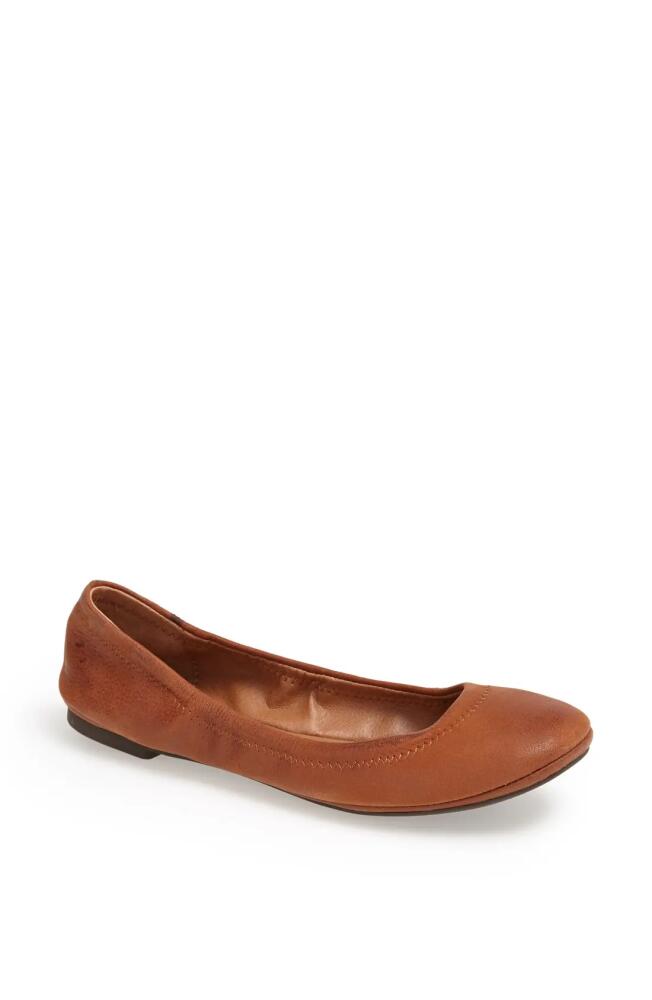 Lucky Brand 'Emmie' Flat in Bourbon Cover