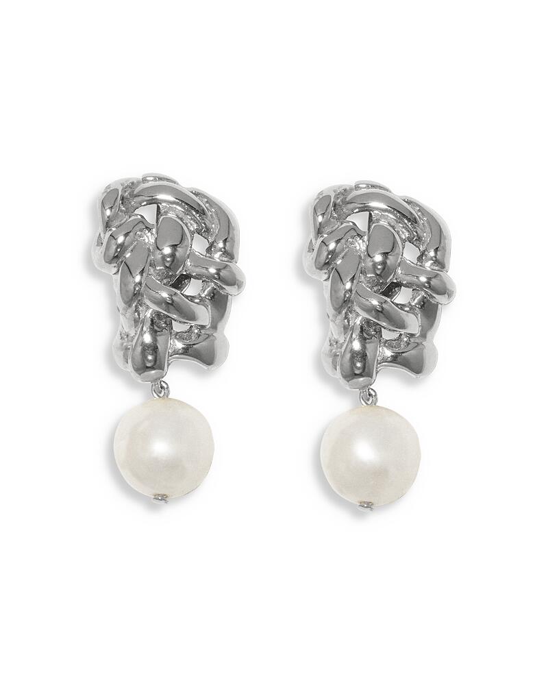 Completedworks Knotted Freshwater Pearl Drop Earrings Cover