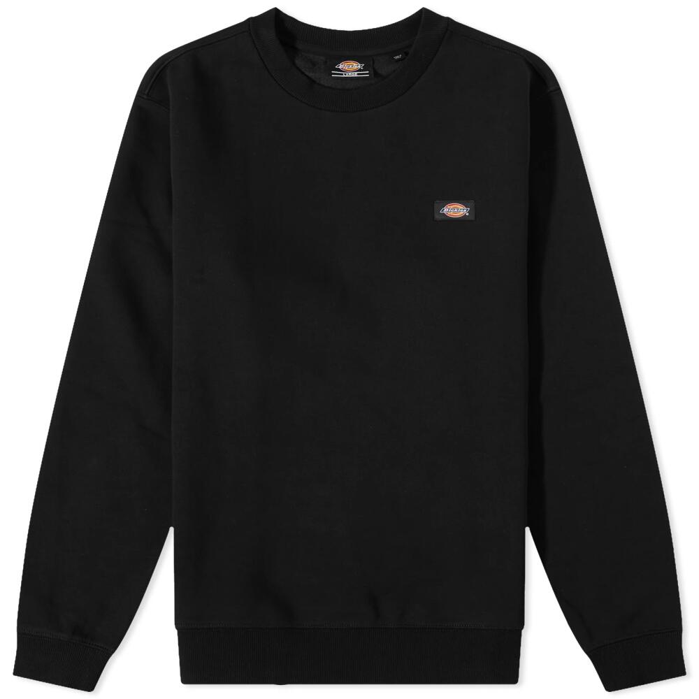 Dickies Men's Oakport Crew Sweat in Black Cover