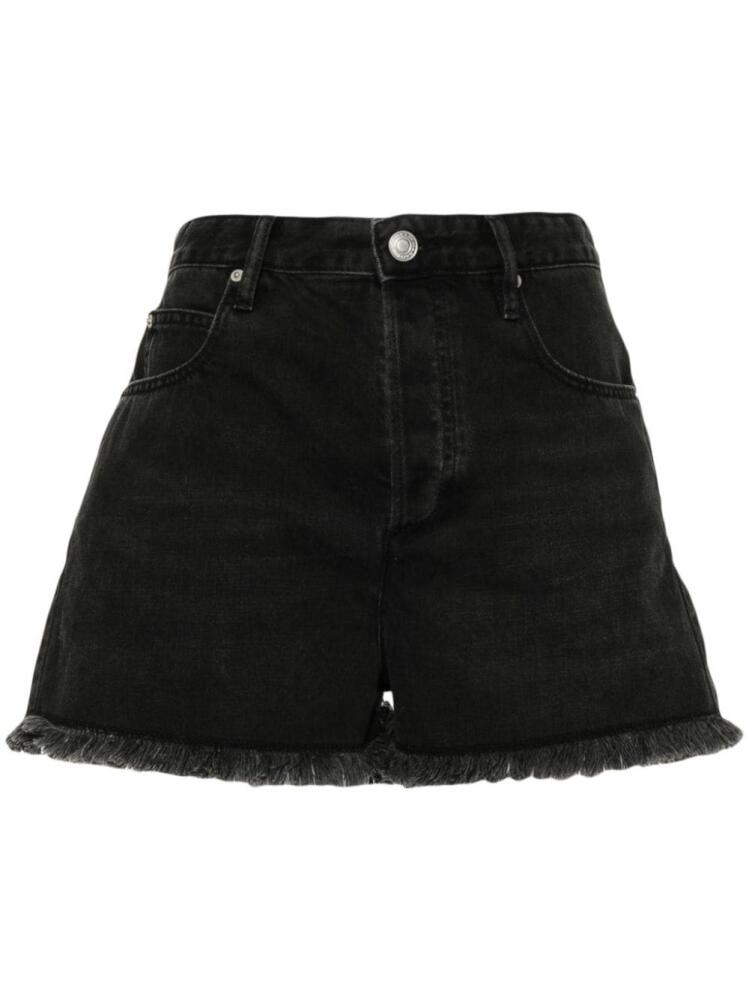 ISABEL MARANT Lesia denim shorts - Black Cover