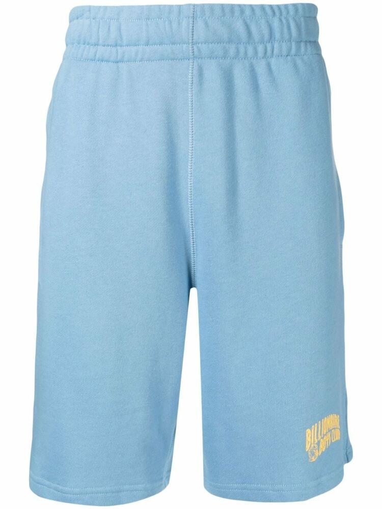 Billionaire Boys Club logo-print jogger shorts - Blue Cover