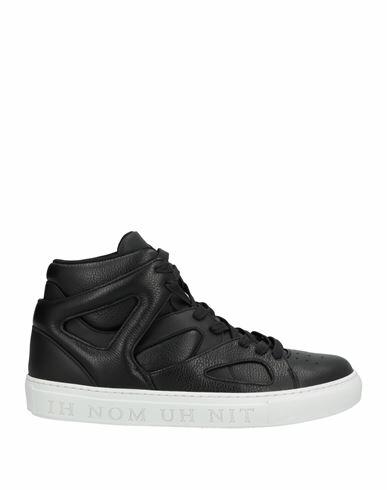 Ih Nom Uh Nit Man Sneakers Black Soft Leather Cover