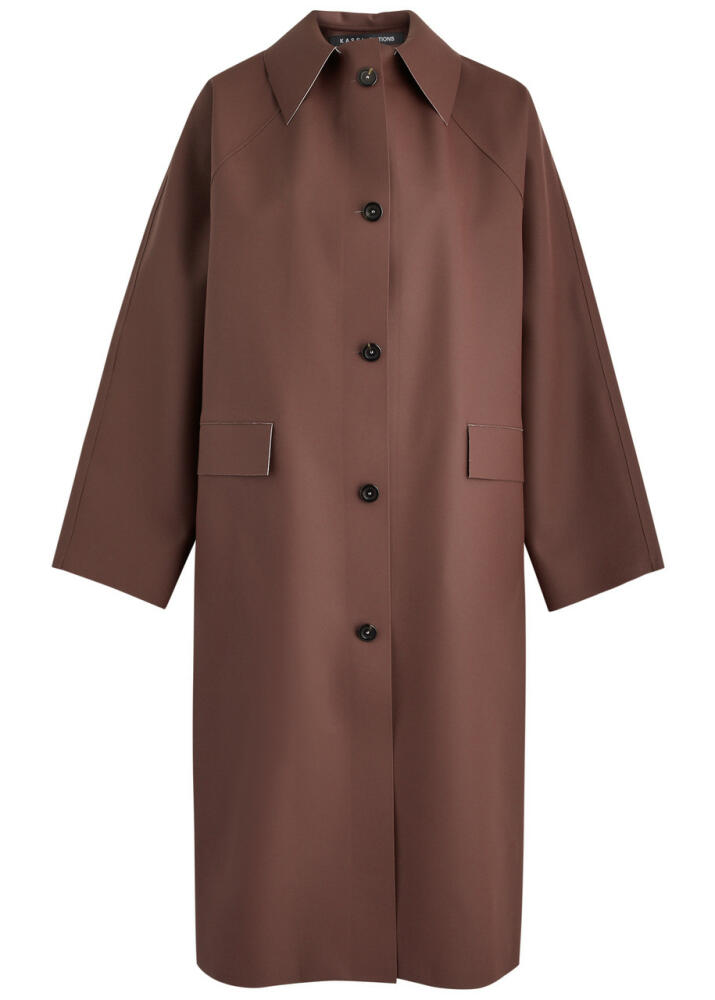 Kassl Editions Original Below Rubberised Coat - Red Dark Cover