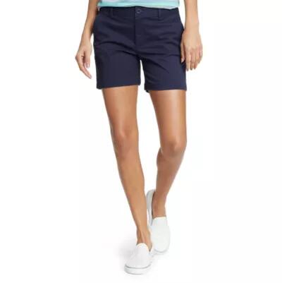 Eddie Bauer Women's Willit Stretch Legend Wash Shorts - 5" Cover