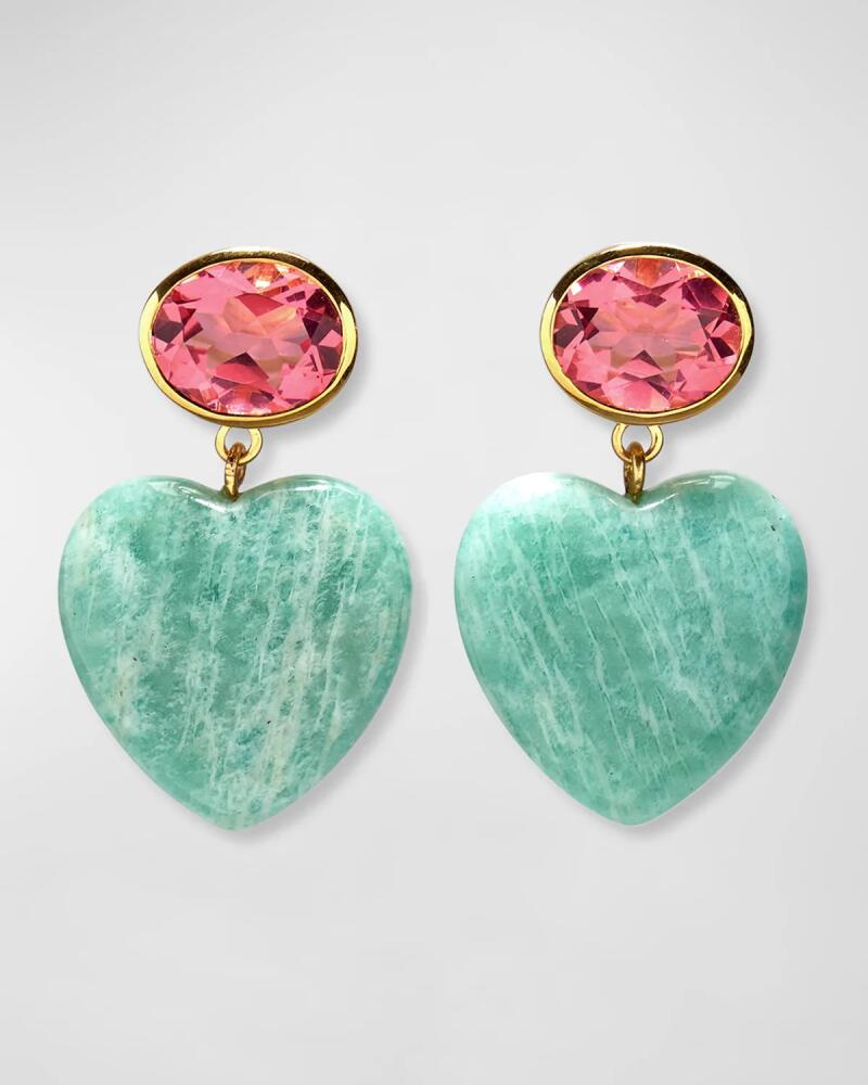 Lizzie Fortunato GEMMA EARRINGS IN BERRY Cover