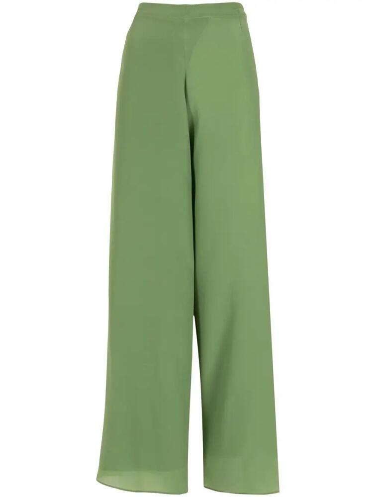 Amir Slama silk palazzo pants - Green Cover