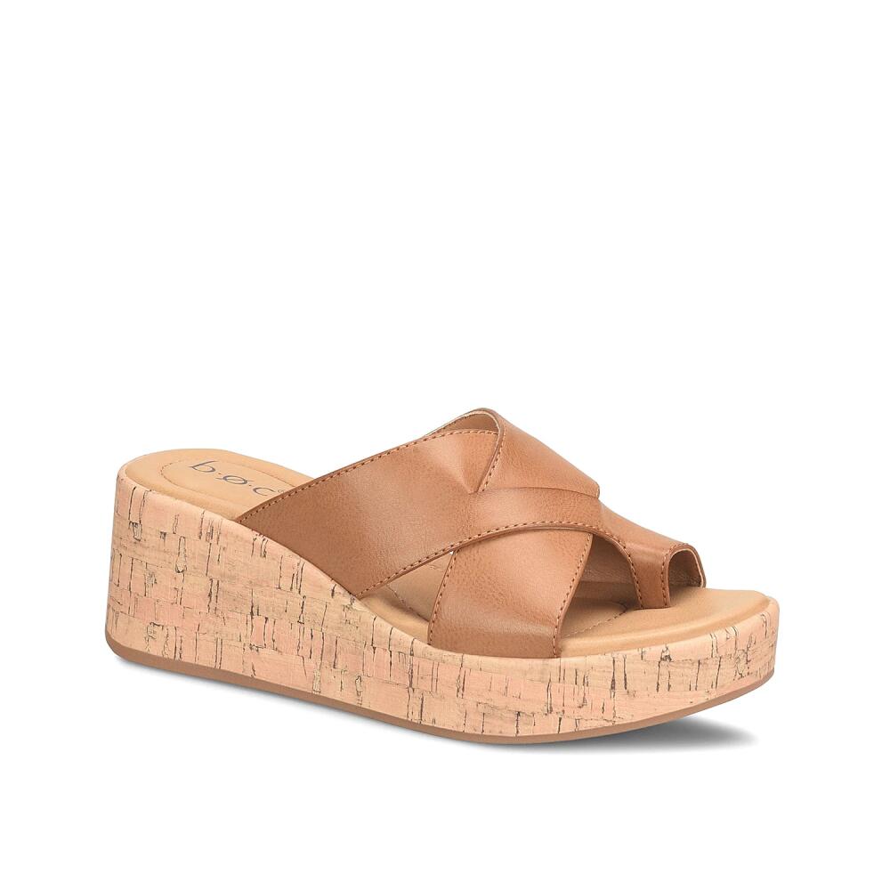 b.o.c. Born Concept Sunny Wedge Sandal | Women's | Tan Cover