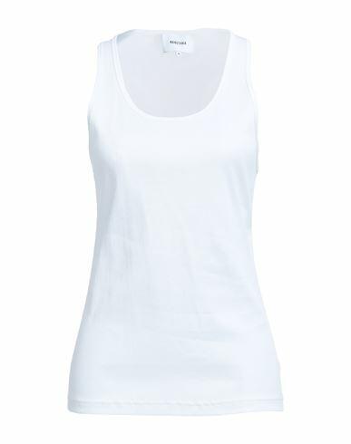 Nanushka Woman Tank top White Cotton Cover