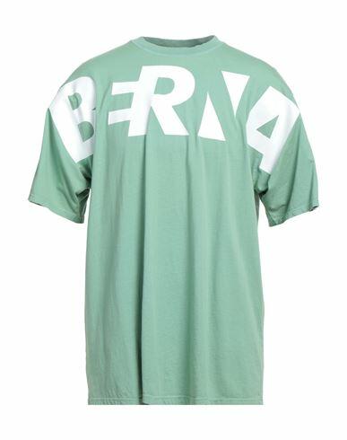 Berna Man T-shirt Green Organic cotton Cover