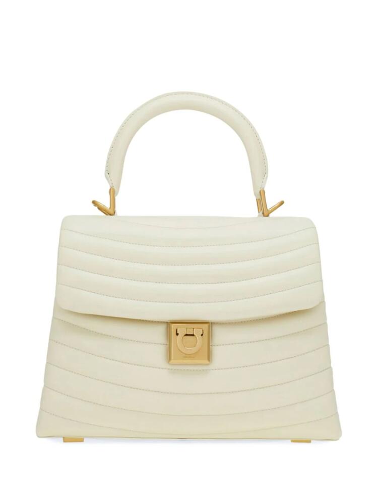 Ferragamo Gancini tote bag - White Cover