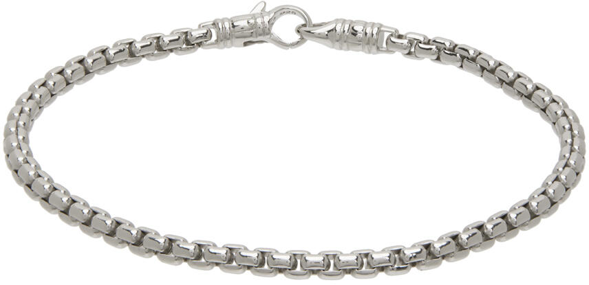 Tom Wood Silver Venetian M Bracelet Cover