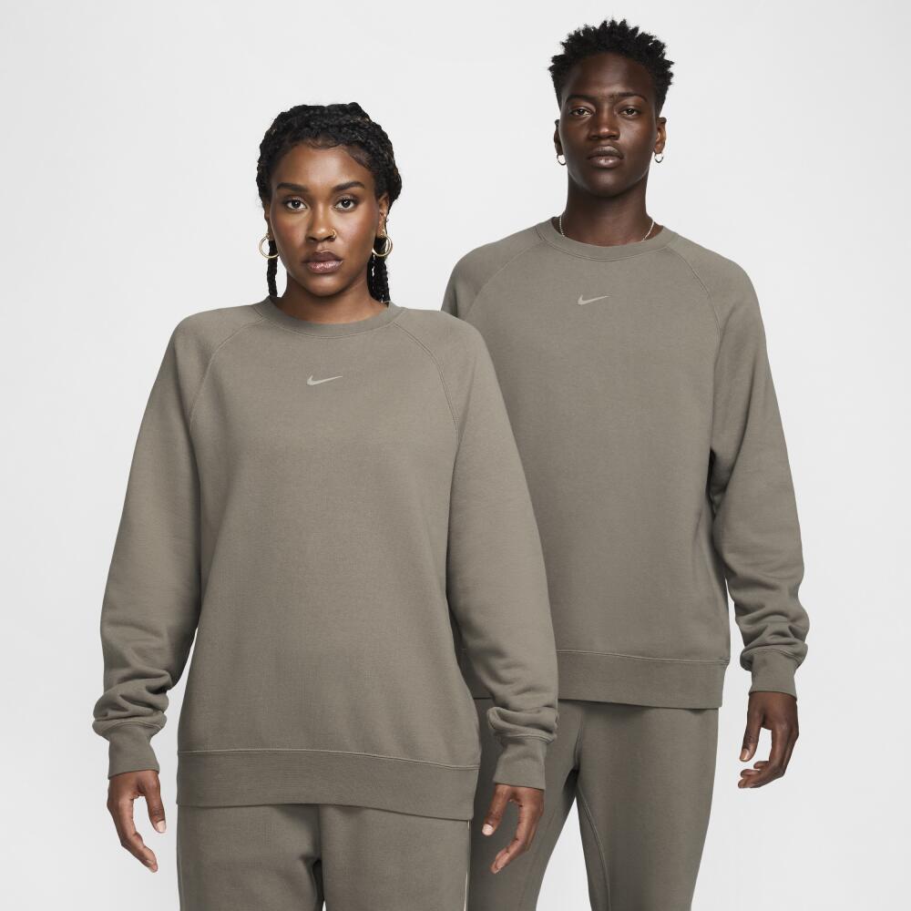 Nike Men's NOCTA Fleece CS Crew in Grey Cover