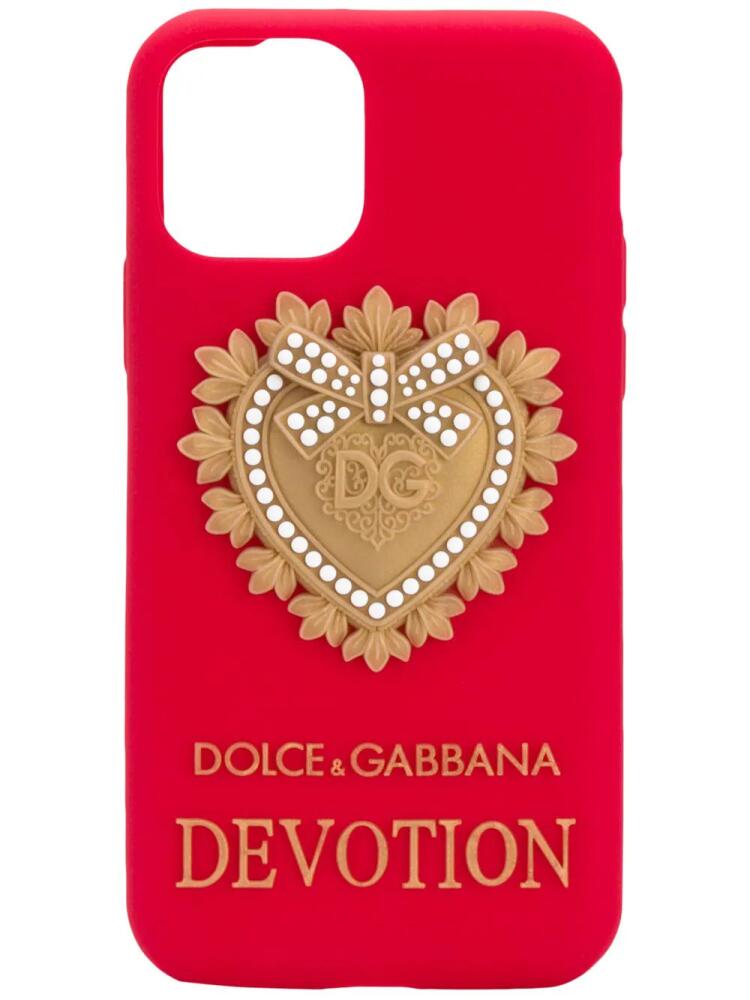 Dolce & Gabbana Devotion iPhone 11 Pro case - Red Cover