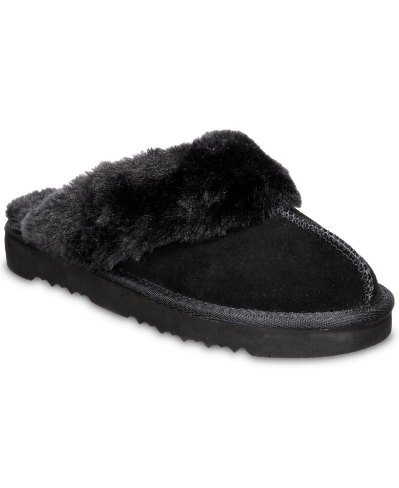 Style & Co Women's Rosiee Slippers, Created for Macy's - Black Cover