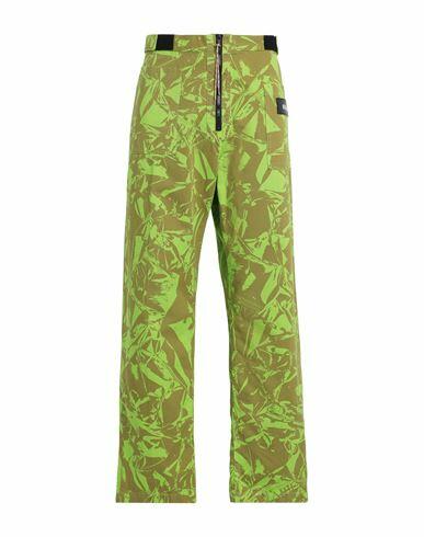 Aries Man Pants Acid green Cotton Cover