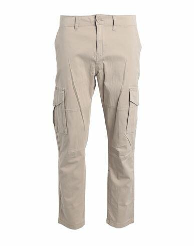 Only & Sons Man Pants Beige Cotton, Recycled cotton, Elastane Cover