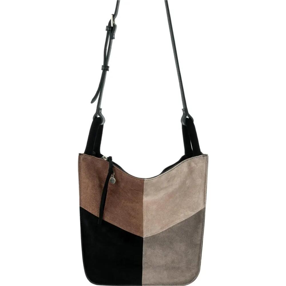 The Sak Los Feliz Crossbody in Neutral Suede Block Cover