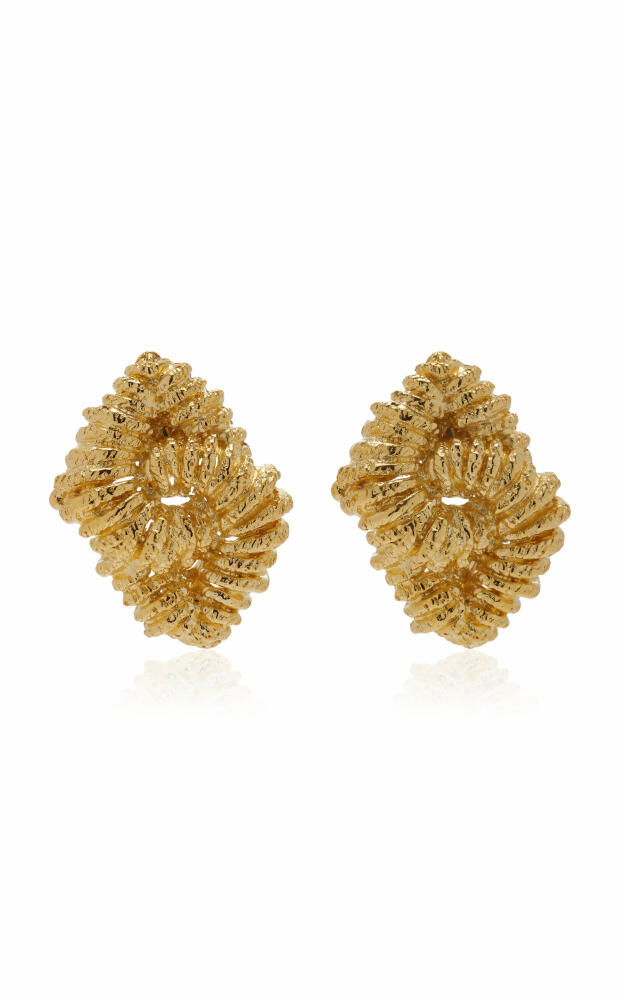 Paola Sighinolfi - Loto 18k Gold-Plated Earrings - Gold - Gifts For Her Cover