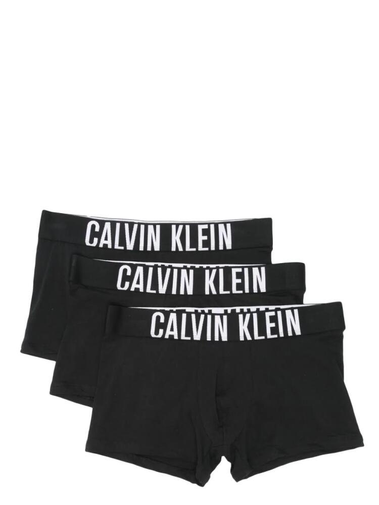 Calvin Klein jacquard-logo boxers (set of three) - Black Cover