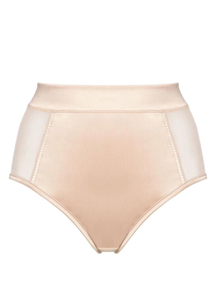 ERES Exalte high-waisted briefs - Neutrals Cover